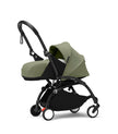 Stokke® YOYO³ stroller with newborn to toddler Black/Olive