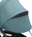 Stokke® YOYO³ stroller with newborn to toddler White/Aqua