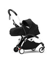 Stokke® YOYO³ stroller with newborn to toddler White/Black