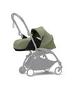 Stokke® YOYO³ stroller with newborn to toddler White/Olive