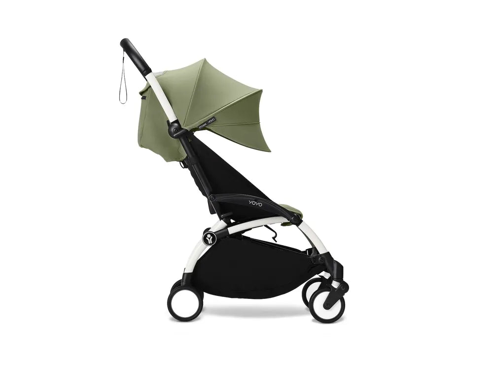 Stokke® YOYO³ stroller from 6 months White/Olive