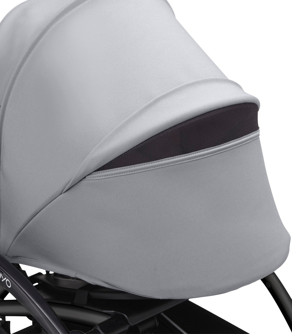 Stokke® YOYO³ stroller with newborn to toddler White/Stone