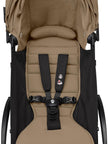 Stokke® YOYO³ stroller with newborn to toddler Black/Toffee