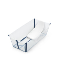 Thumbnail for Stokke® Flexi Bath X-Large Bundle Transparent Blue with Newborn Support