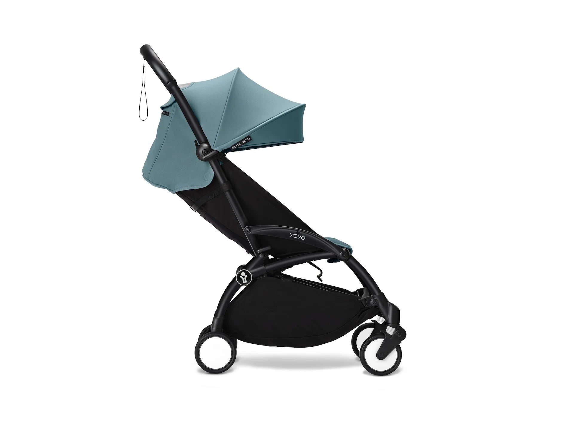 Stokke® YOYO³ stroller from 6 months Black/Aqua