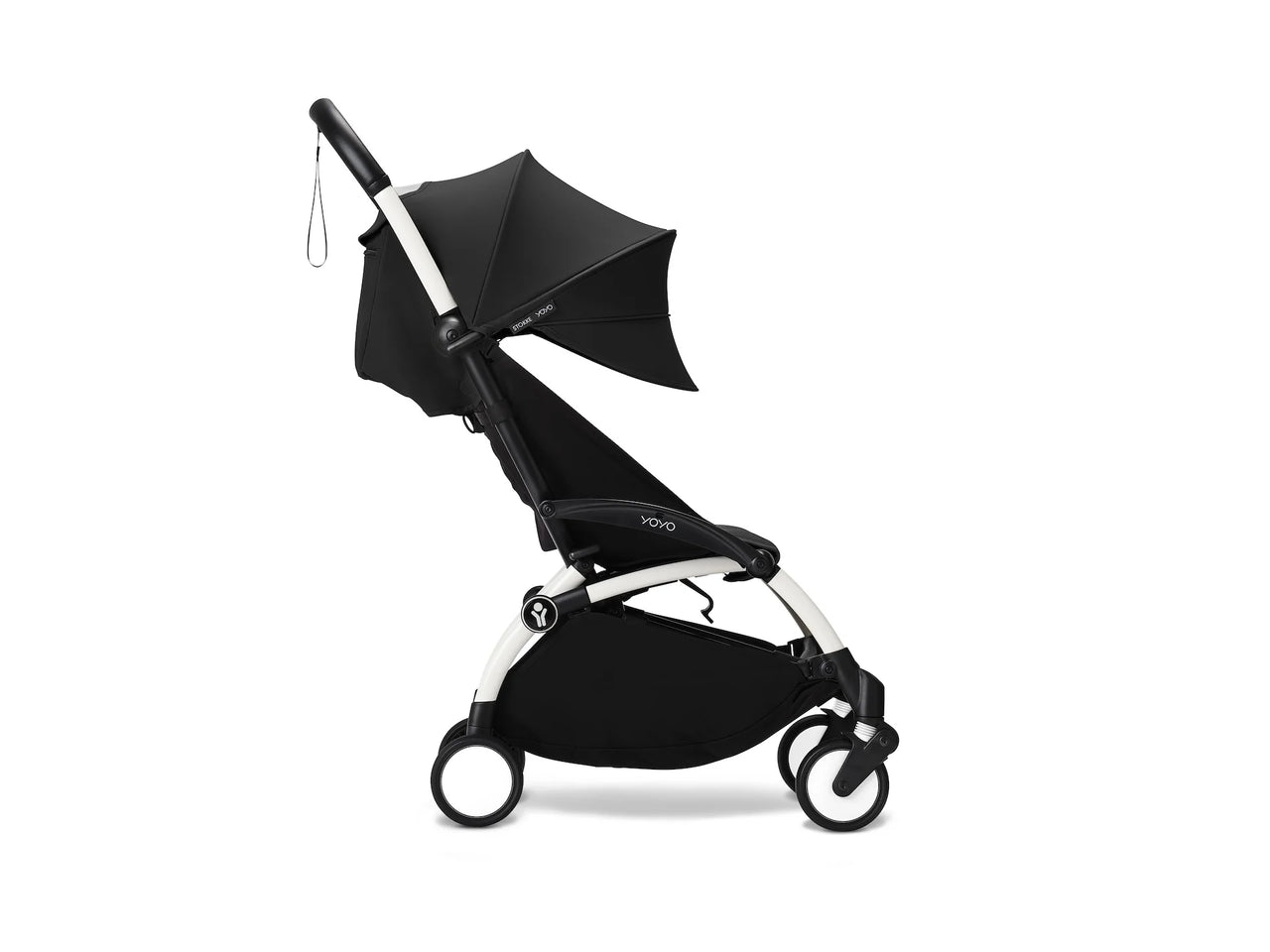 Stokke® YOYO³ stroller from 6 months White/Black