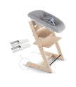 Tripp Trapp High Chair Newborn Set Bundle in Oak Wood