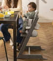 Tripp Trapp High Chair Bundle with Tripp Trapp Newborn Set in Oak Wood