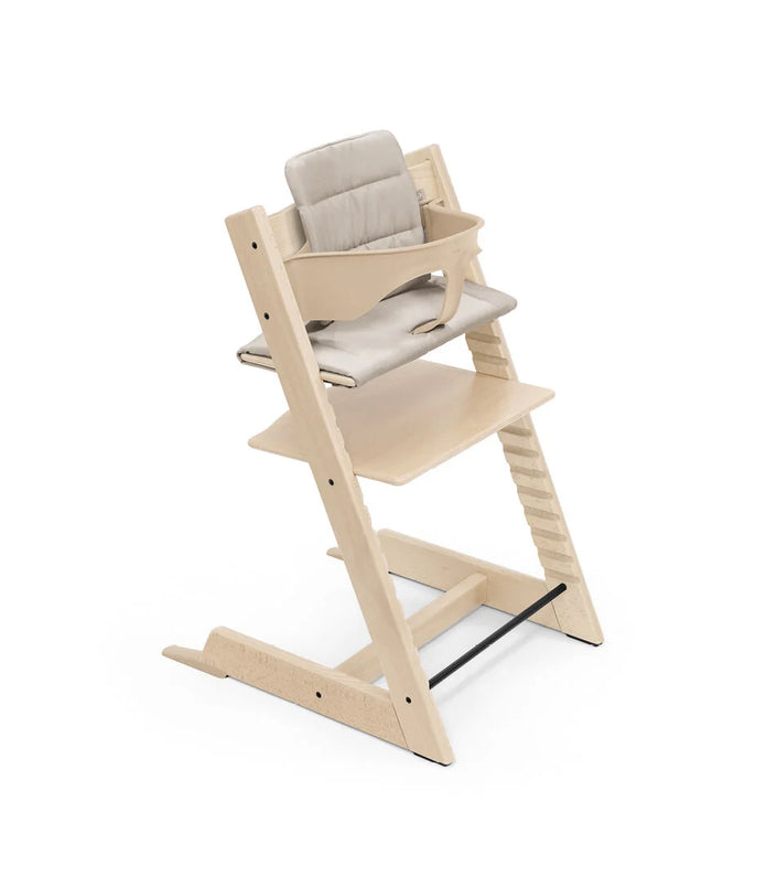 Tripp Trapp High Chair with New Cushion Bundle - Oak