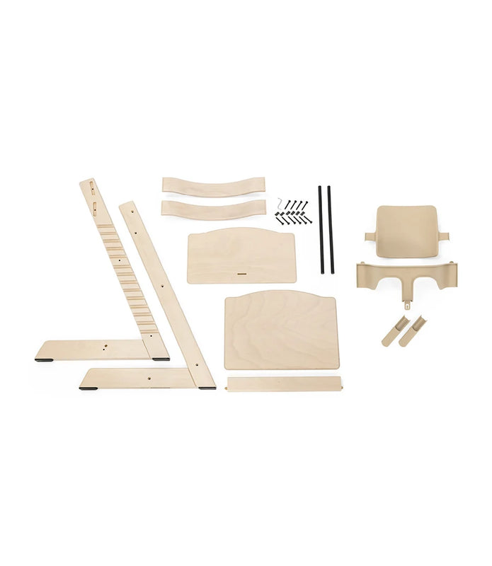 Tripp Trapp® High Chair Bundle Beech Wood