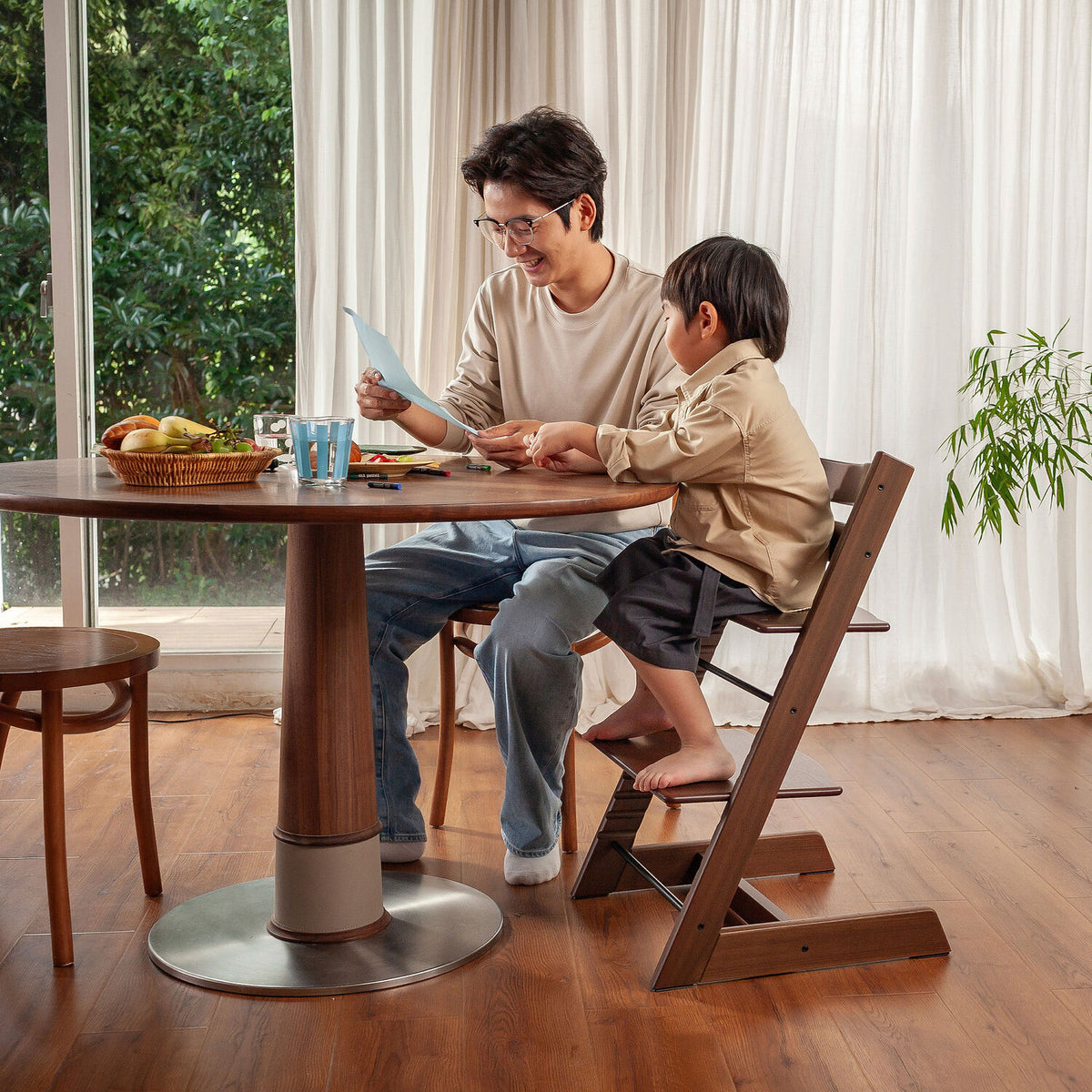 Tripp Trapp® Chair in Signature Walnut | Limited Edition