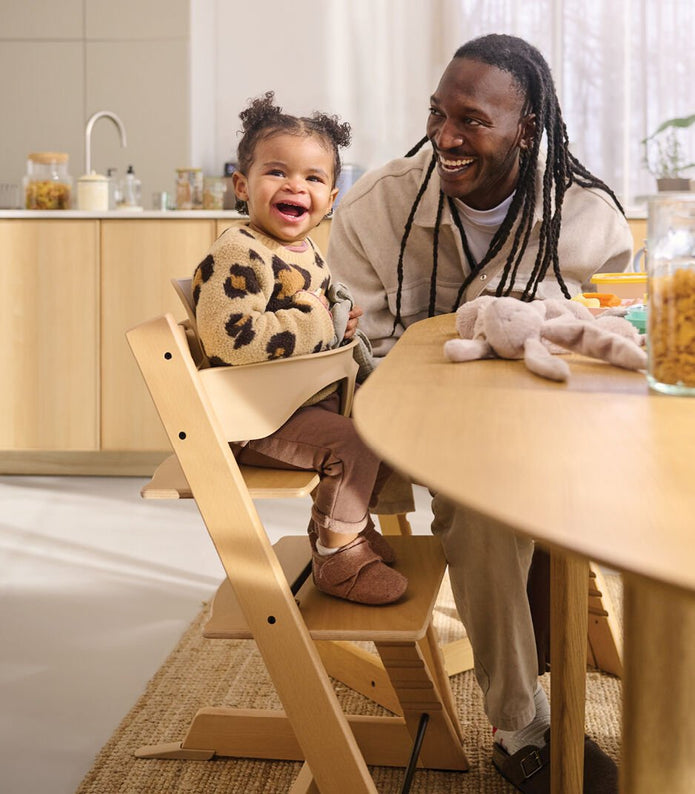 Tripp Trapp® High Chair Bundle Beech Wood