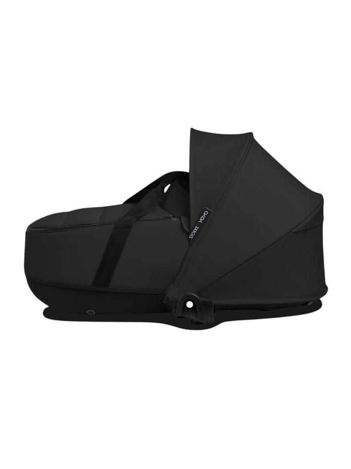 Stokke® YOYO³ Stroller - Compact Stroller Newborn Shell to Toddler Black/Black