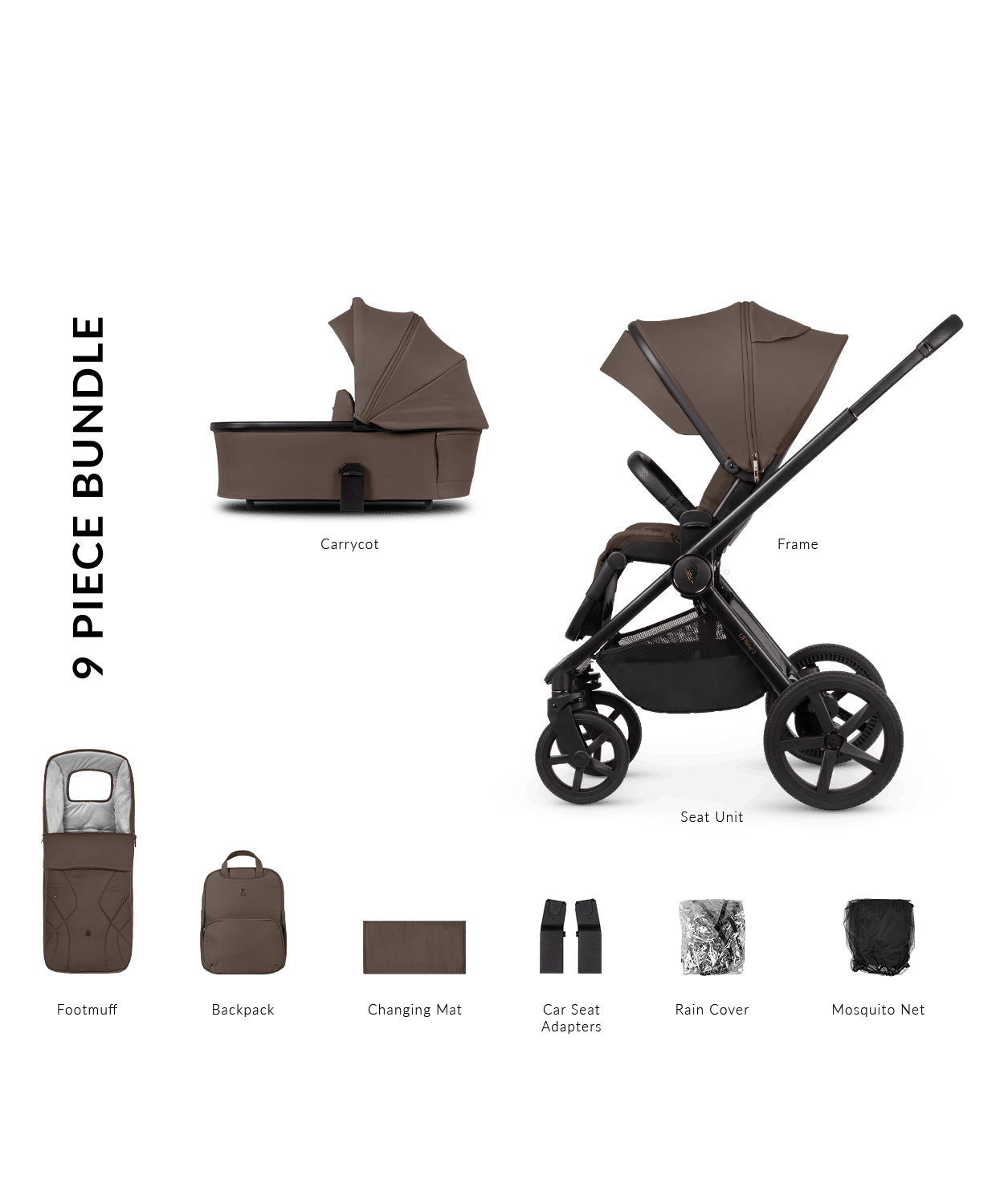 Venicci Upline 2 Brownie - In Store Exclusive - Parent Studio