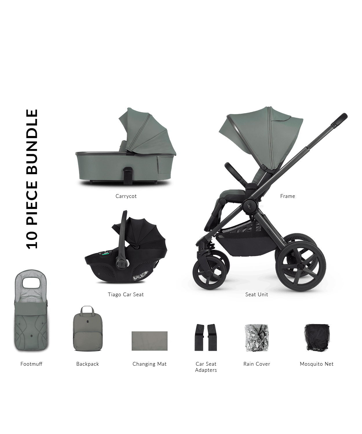 Venicci Upline 2 Aloe - Parent Studio