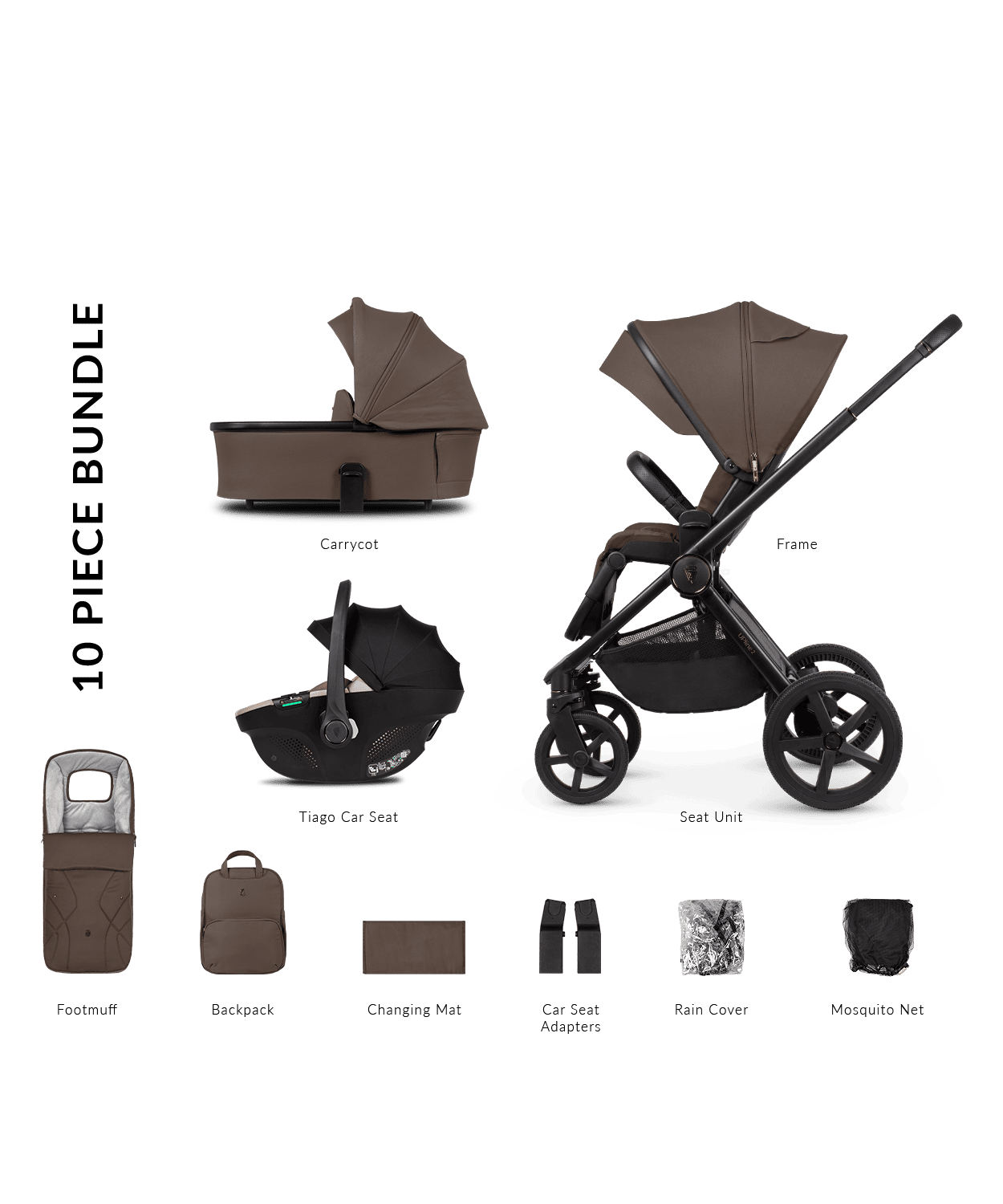 Venicci Upline 2 Brownie - In Store Exclusive - Parent Studio