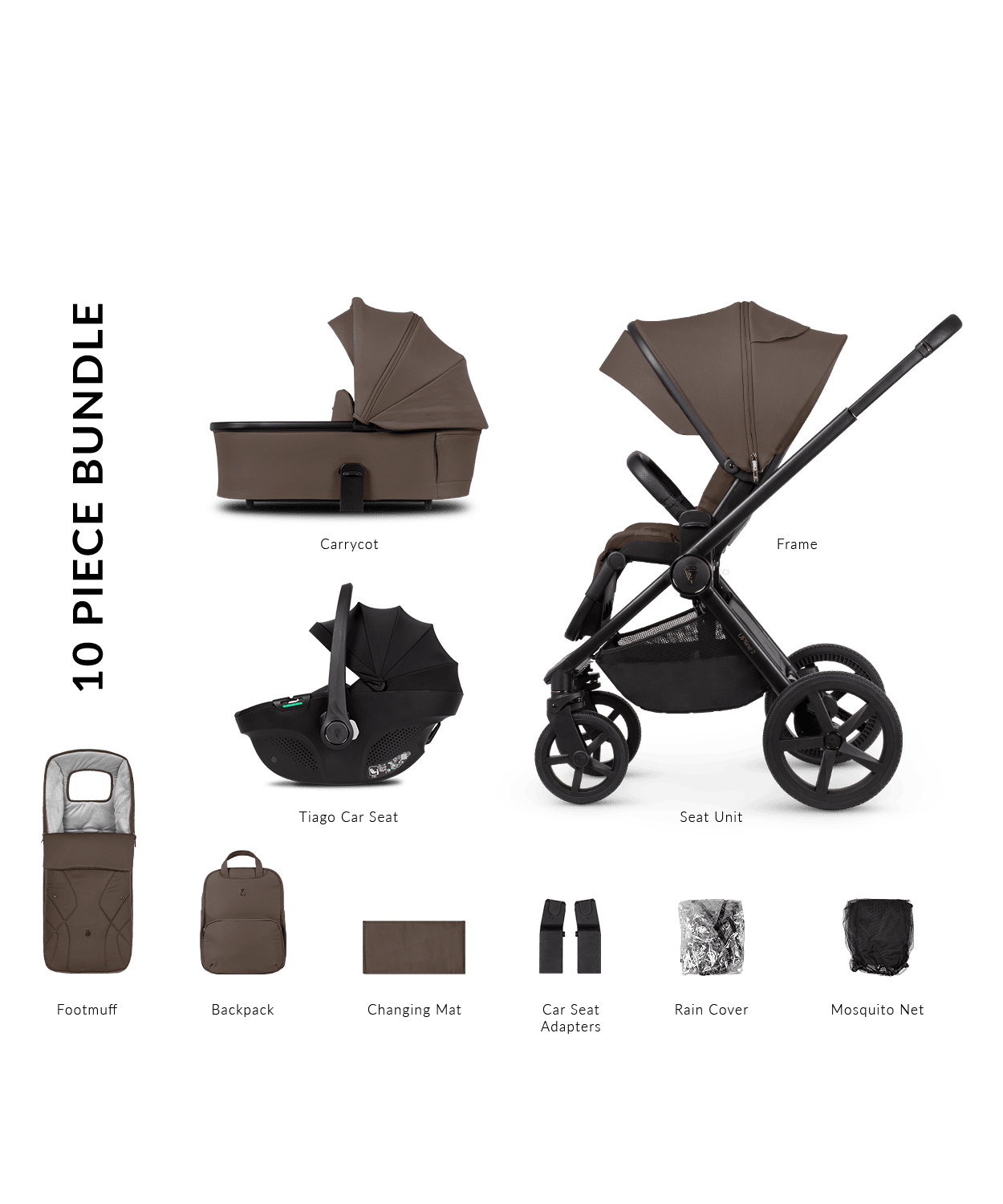 Venicci Upline 2 Brownie - In Store Exclusive - Parent Studio