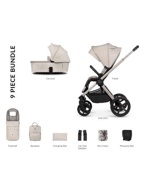 Venicci Upline 2 Stone Beige - Parent Studio