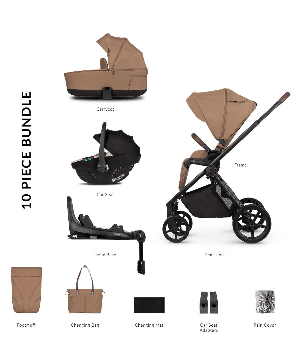 Venicci Claro Caramel - Parent Studio