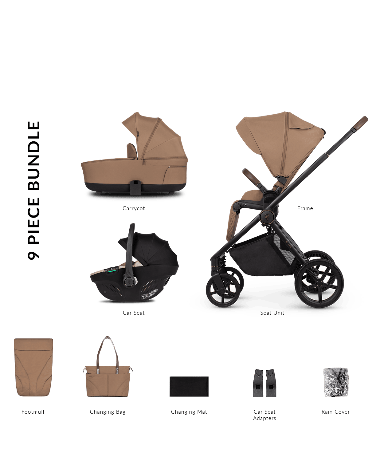 Venicci Claro Caramel - Parent Studio