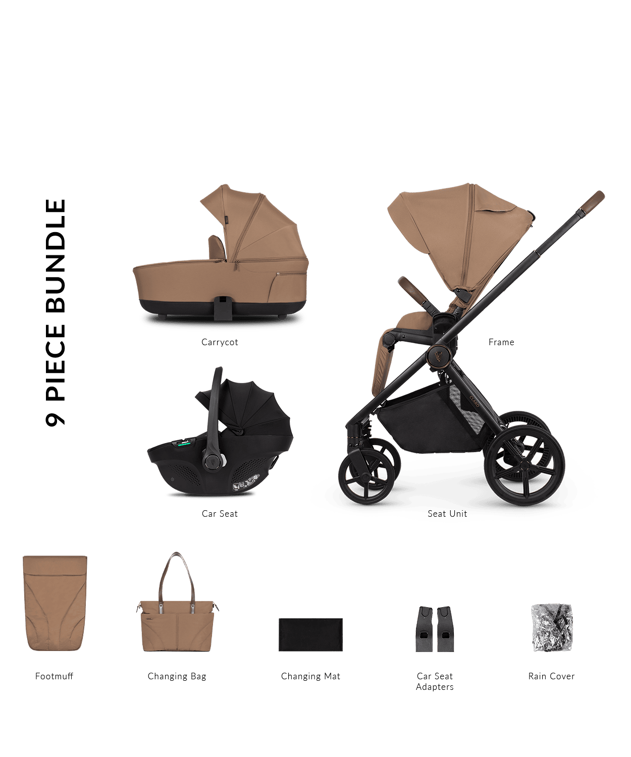 Venicci Claro Caramel - Parent Studio