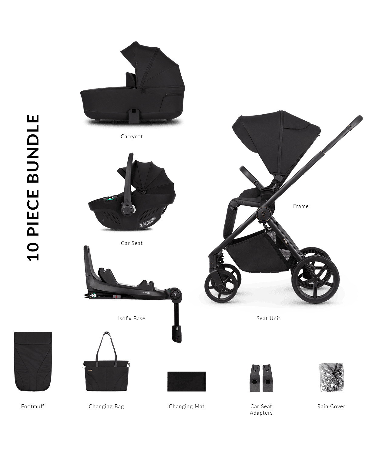 Venicci Claro Noir - Parent Studio