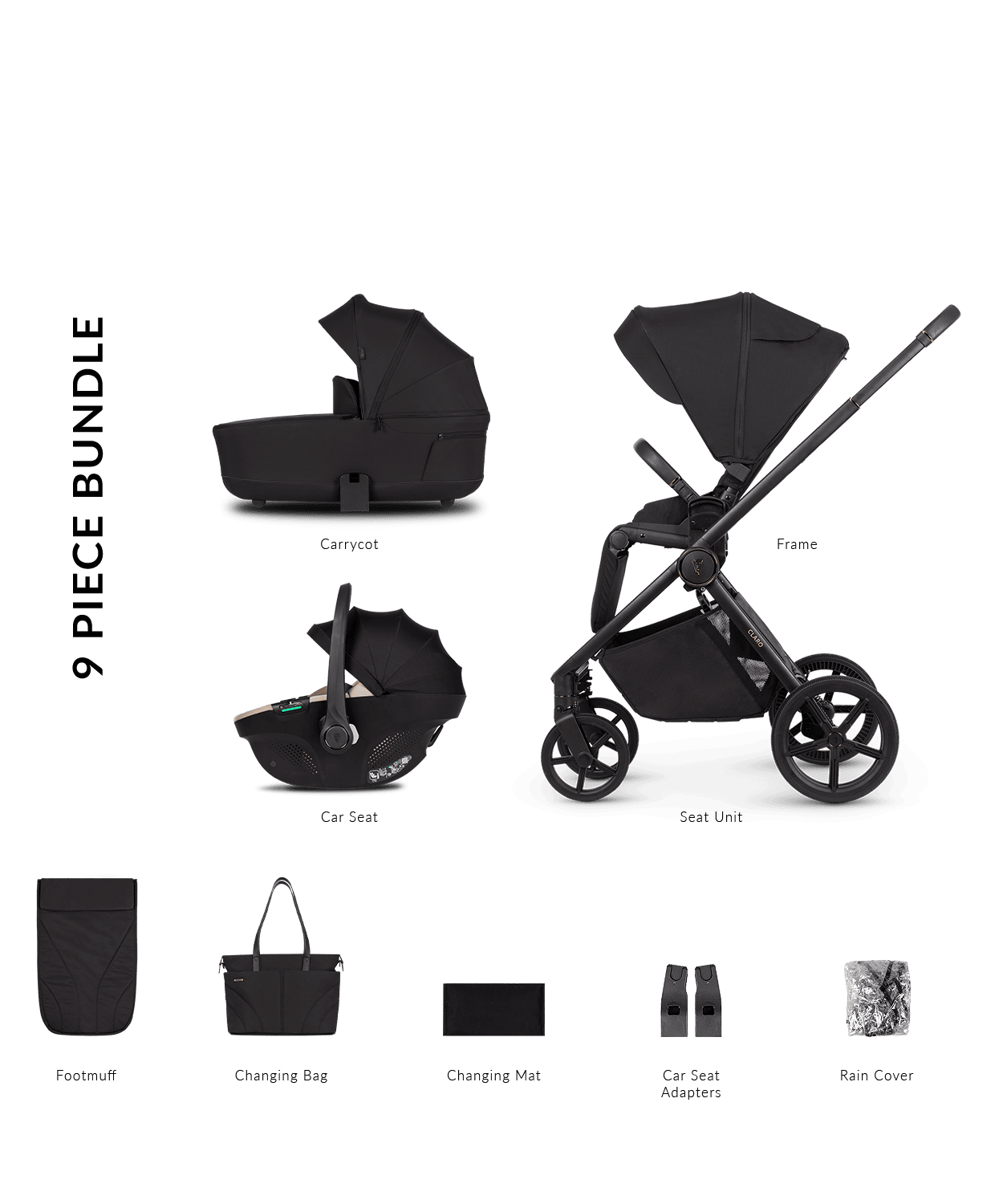 Venicci Claro Noir - Parent Studio