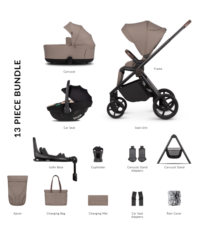 Venicci Pram Claro 2 Almond