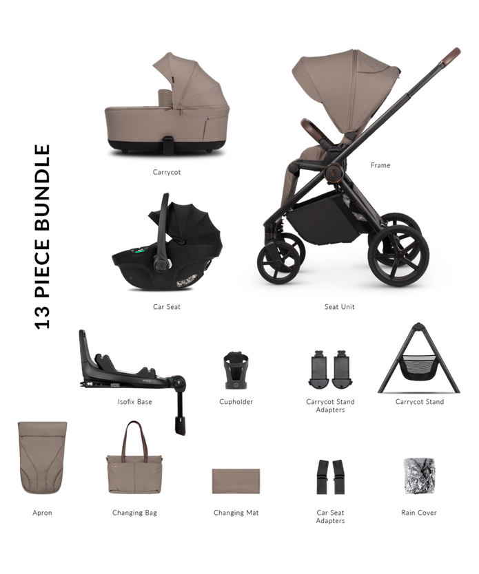 Venicci Pram Claro 2 Almond