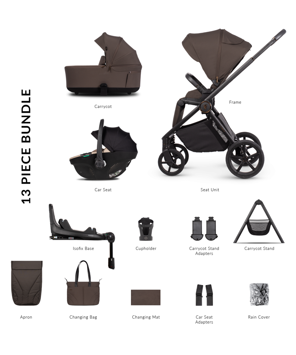 Venicci Pram Claro 2 Chocolate