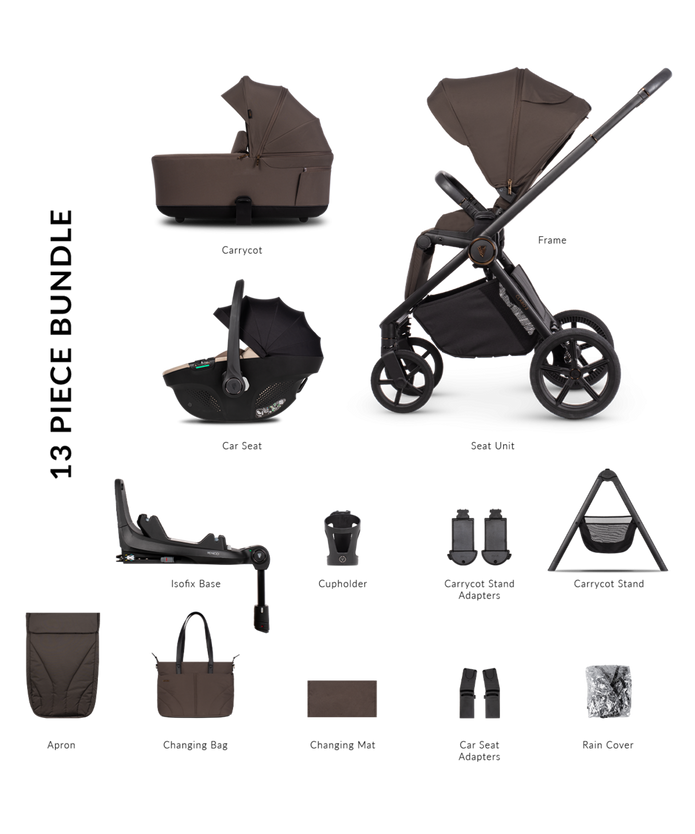 Venicci Pram Claro 2 Chocolate