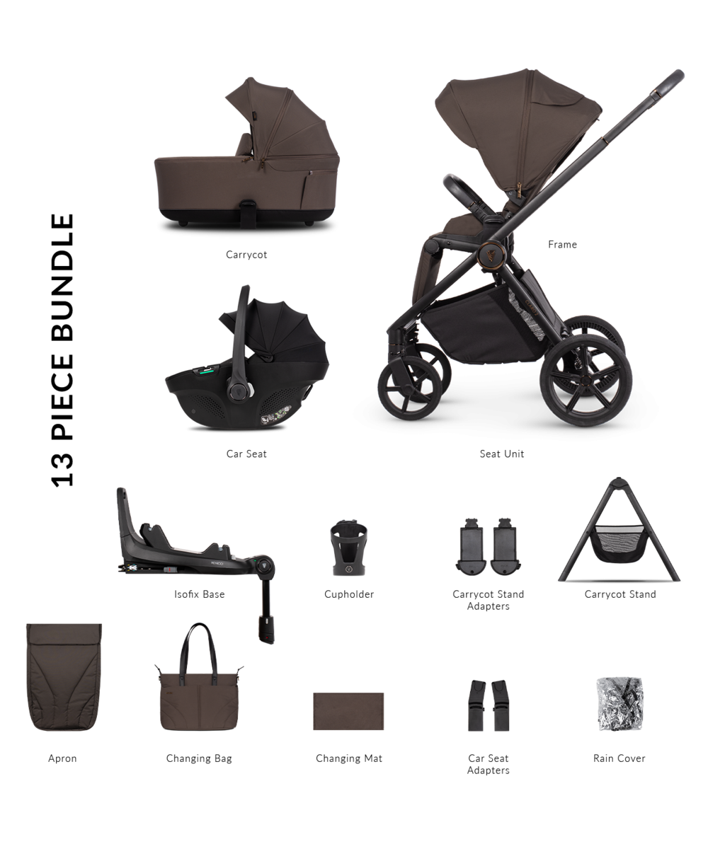 Venicci Pram Claro 2 Chocolate