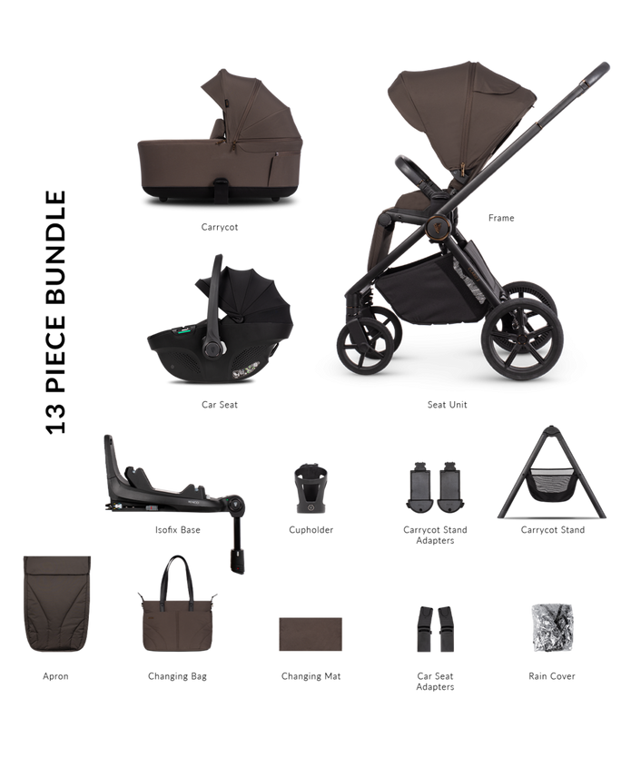 Venicci Pram Claro 2 Chocolate