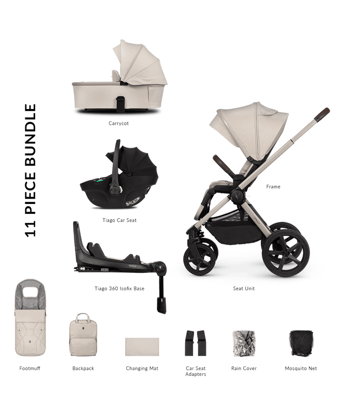 Venicci Pram Upline 2 Stone Beige Stroller
