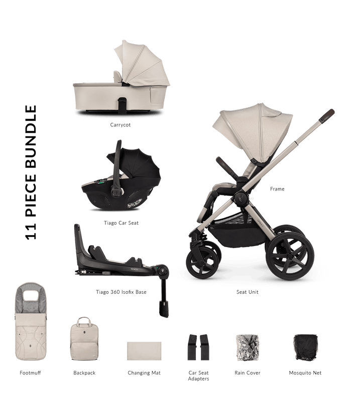 Venicci Pram Upline 2 Stone Beige Stroller