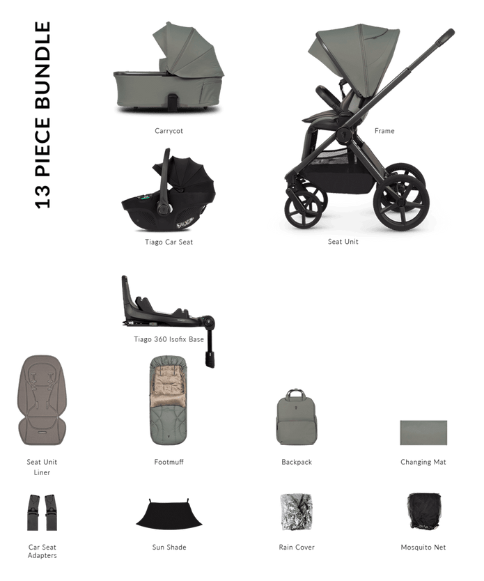 Venicci Pram Upline 3 Aloe