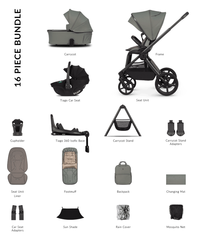 Venicci Pram Upline 3 Aloe