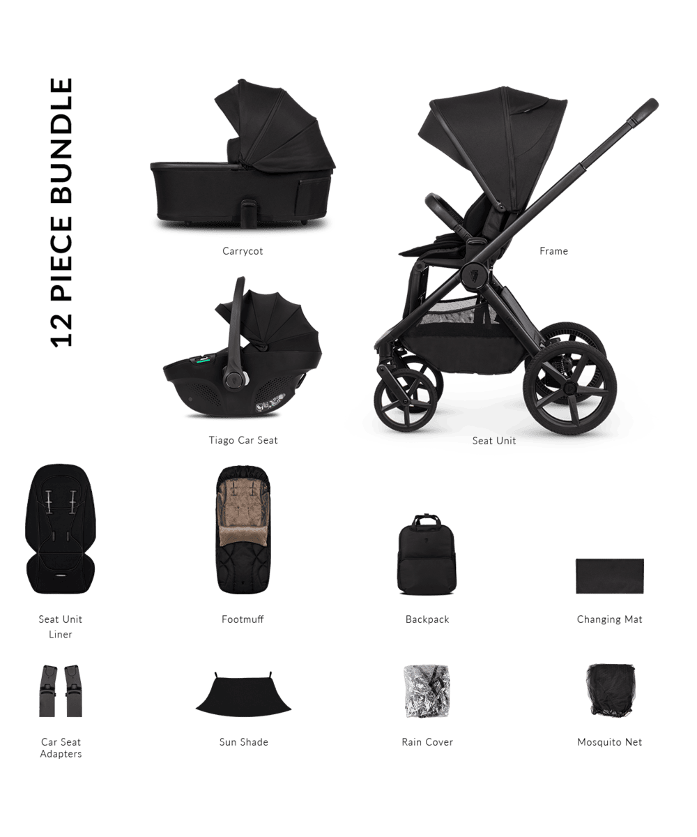 Venicci Pram Upline 3 Onyx