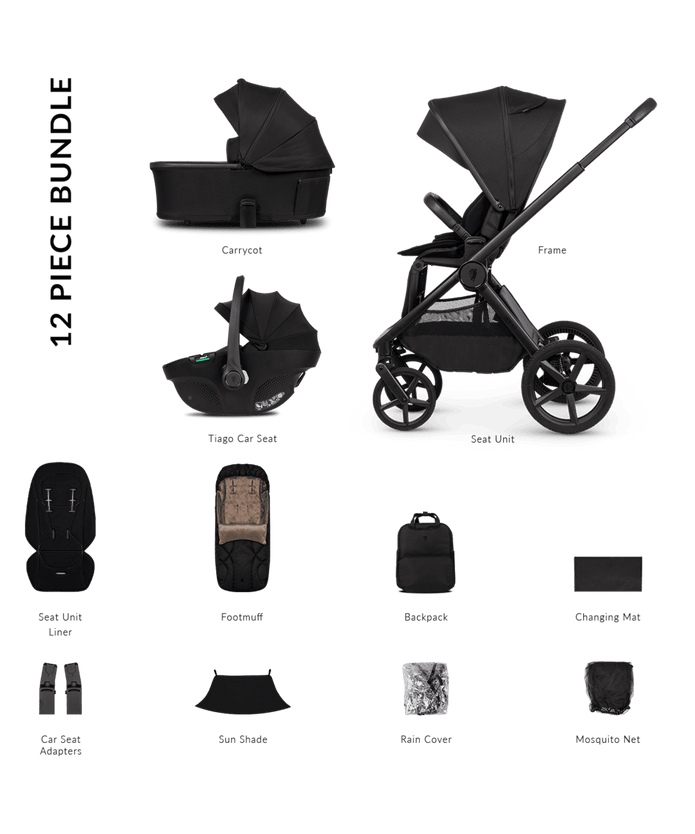 Venicci Pram Upline 3 Onyx