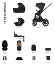 Venicci Pram Upline 3 Onyx