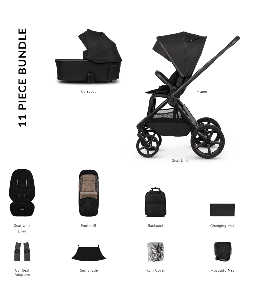 Venicci Pram Upline 3 Onyx