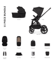 Venicci Pram Upline 3 Onyx