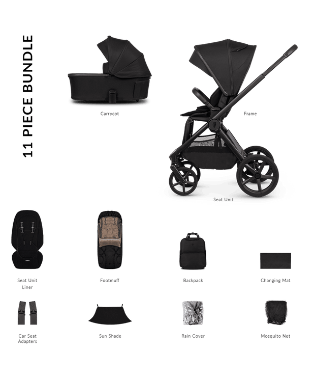 Venicci Pram Upline 3 Onyx