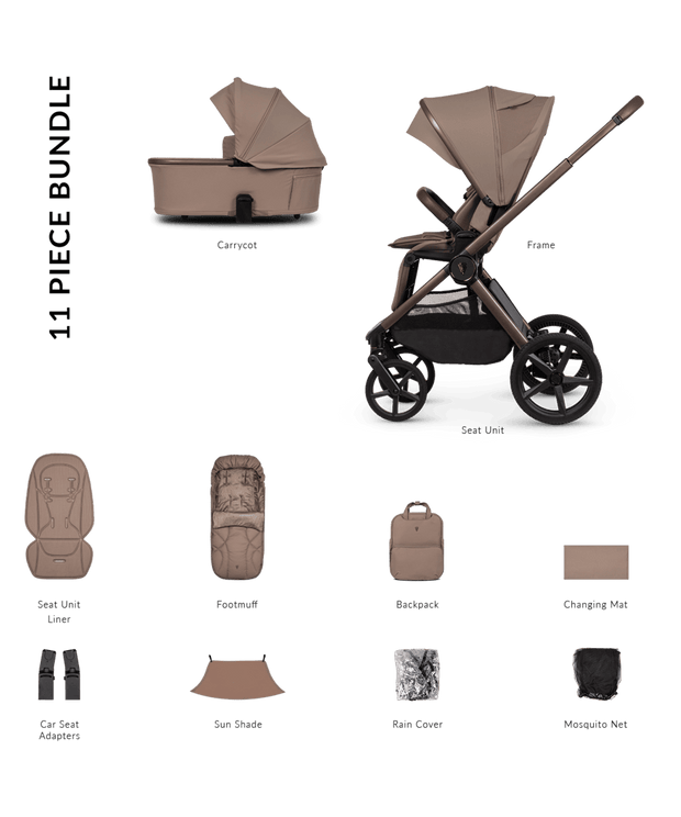 Venicci Pram Upline 3 Sand