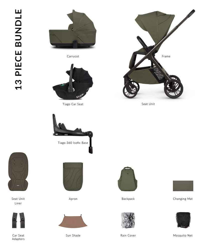 Venicci Tila Olive Pram