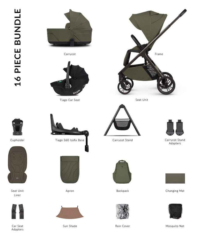 Venicci Tila Olive Pram