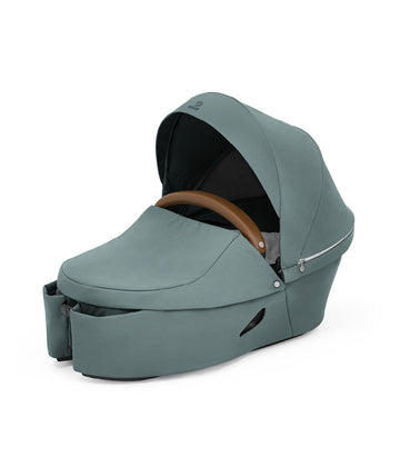 Stokke Xplory X Carry Cot Cool Teal NEW Parent Studio