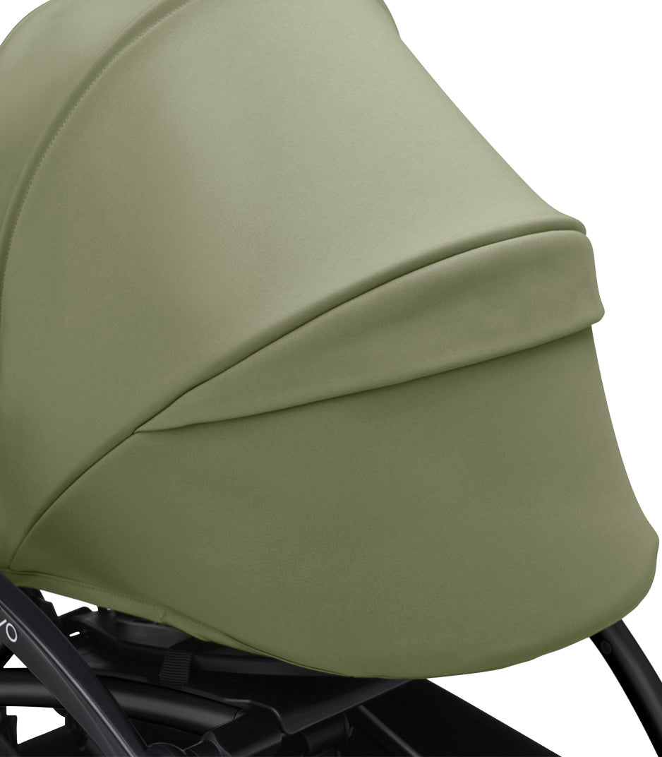 Stokke® YOYO³ stroller with newborn to toddler Black/Olive