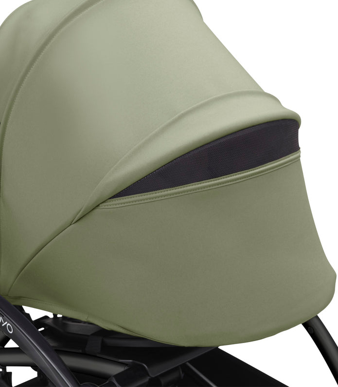 Stokke® YOYO³ stroller with newborn to toddler Black/Olive