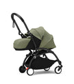 Stokke® YOYO³ stroller with newborn to toddler Black/Olive
